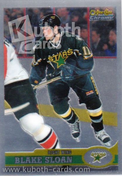 NHL 1999-00 O-Pee-Chee Chrome - No 124 - Blake Sloan