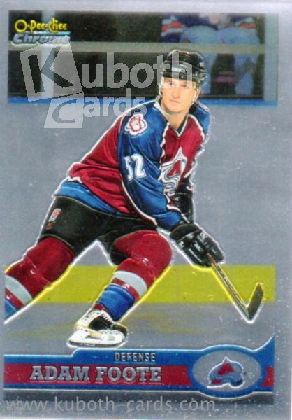 NHL 1999-00 O-Pee-Chee Chrome - No 52 - Adam Foote