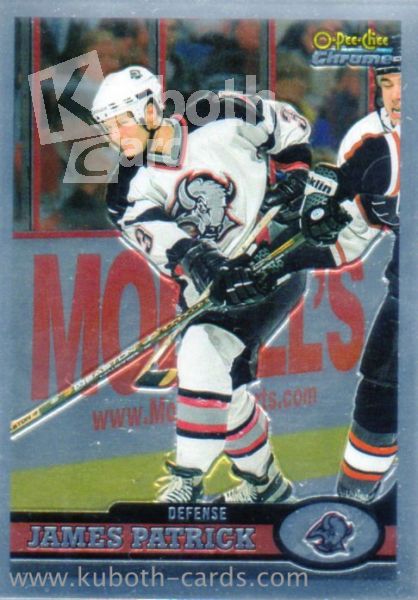 NHL 1999-00 O-Pee-Chee Chrome - No 123 - James Patrick