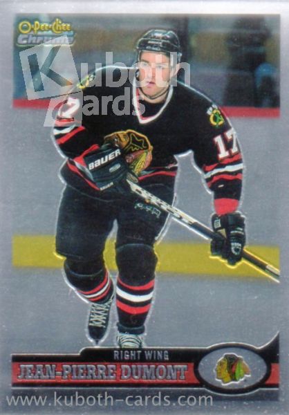 NHL 1999-00 O-Pee-Chee Chrome - No 121 - J.-P. Dumont