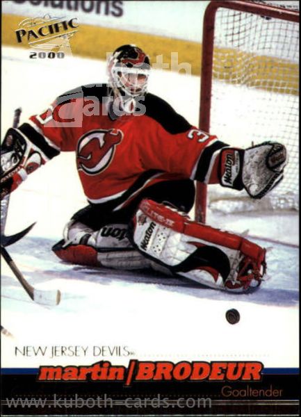 NHL 1999-00 Pacific - No. 235 - Martin Brodeur