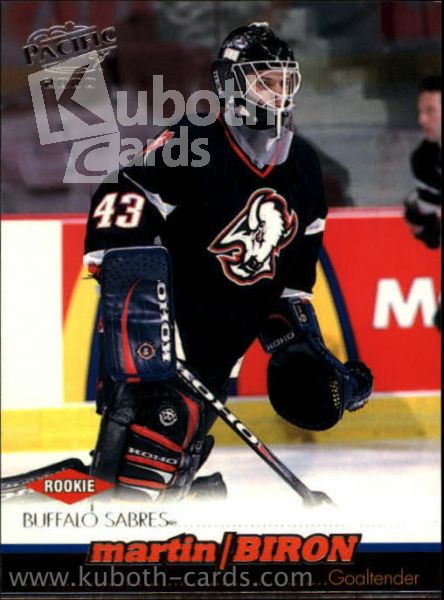 NHL 1999-00 Pacific - No. 34 - Martin Biron