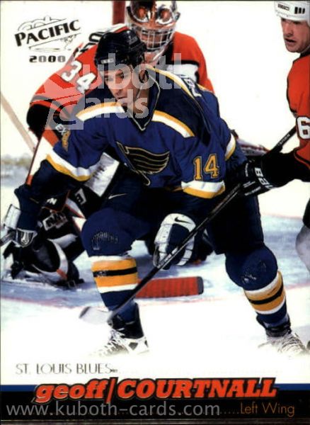 NHL 1999-00 Pacific - No. 354 - Geoff Courtnall