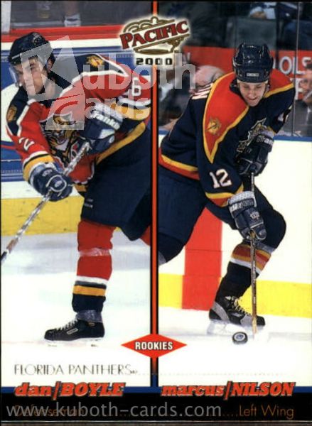 NHL 1999-00 Pacific - No 185 - Boyle / Nilson