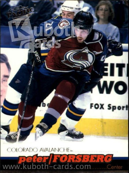 NHL 1999-00 Pacific - No 105 - Peter Forsberg