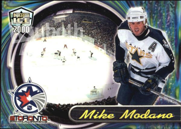 NHL 1999-00 Pacific Dynagon Ice 2000 All-Star Preview - No 11 - Mike Modano