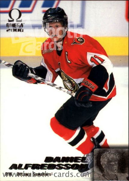 NHL 1999-00 Pacific Omega - No 156 - Daniel Alfredsson