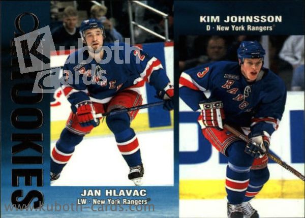 NHL 1999-00 Pacific Omega - No 155 - Hlavac / Johnsson