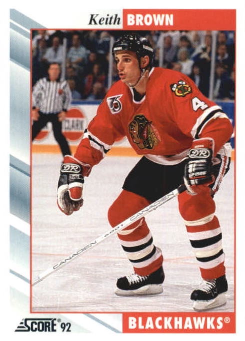 NHL 1992 / 93 Score - No 68 - Keith Brown