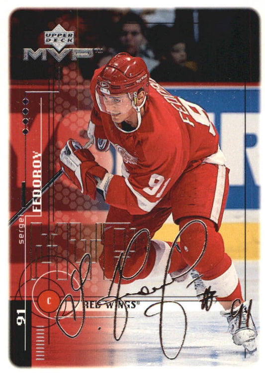 NHL 1998-99 Upper Deck MVP Silver Script - No 68 - Sergei Fedorov
