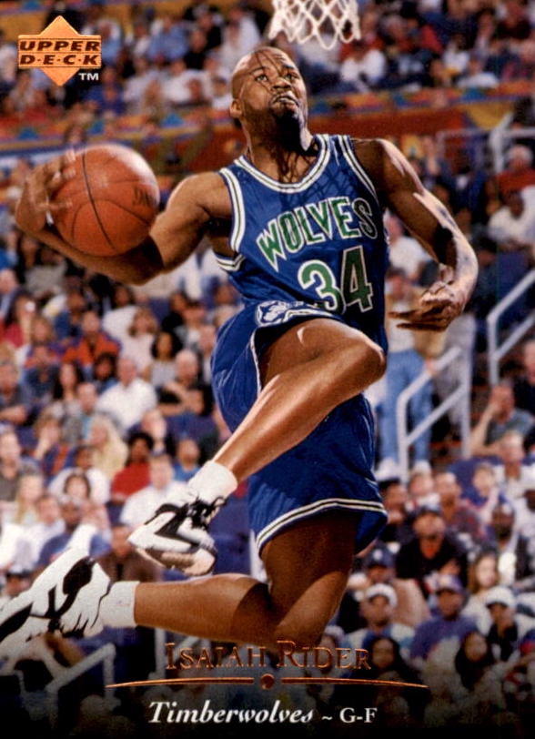 NBA 1995-96 Upper Deck - No 68 - Iaiah Rider