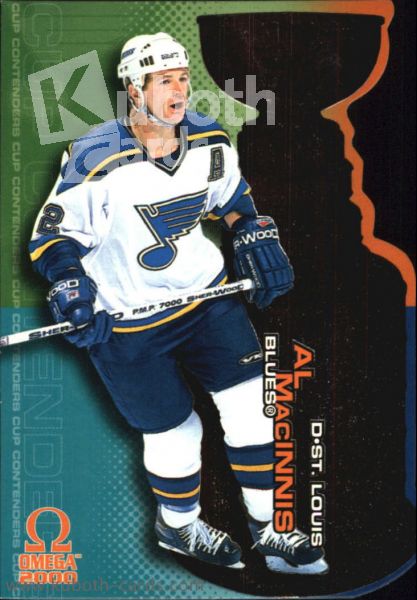 NHL 1999-00 Pacific Omega Cup Contenders - No 18 - MacInnis