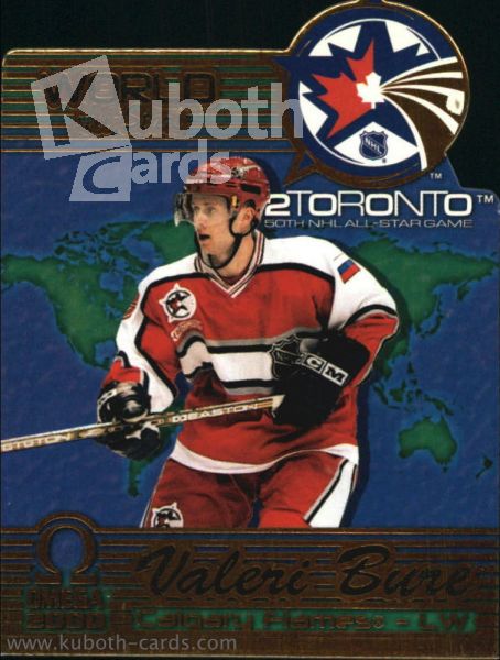 NHL 1999-00 Pacific Omega World All-Stars - No 2 - V. Bure