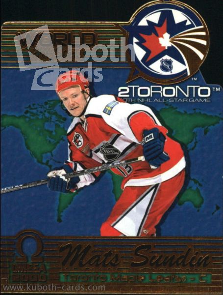 NHL 1999-00 Pacific Omega World All-Stars - No 9 - Sundin