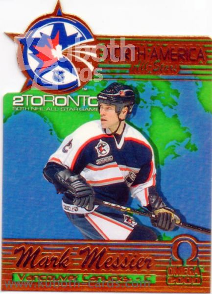 NHL 1999-00 Pacific Omega North American All-Stars - No 10 - Mark Messier