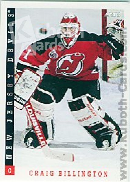 NHL 1993/94 Score Canadian - No 207 - Craig Billington