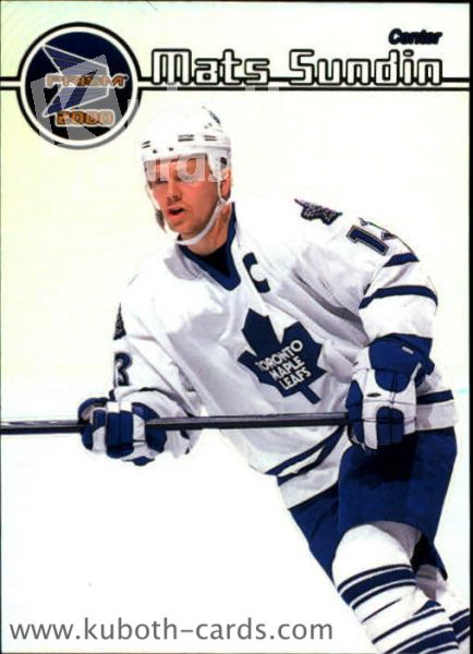 NHL 1999-00 Pacific Prism - No 139 - Mats Sundin