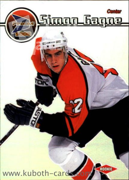 NHL 1999-00 Pacific Prism - No 101 - Simon Gagne