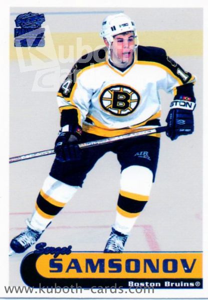 NHL 1999-00 Paramount - No 23 - Sergei Samsonov