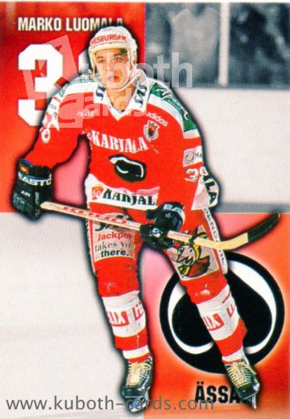 NHL 1999-00 Finnish Cardset - No 343 - Marko Luomala