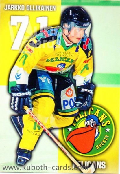 NHL 1999-00 Finnish Cardset - No 102 - Jarkko Ollikainen