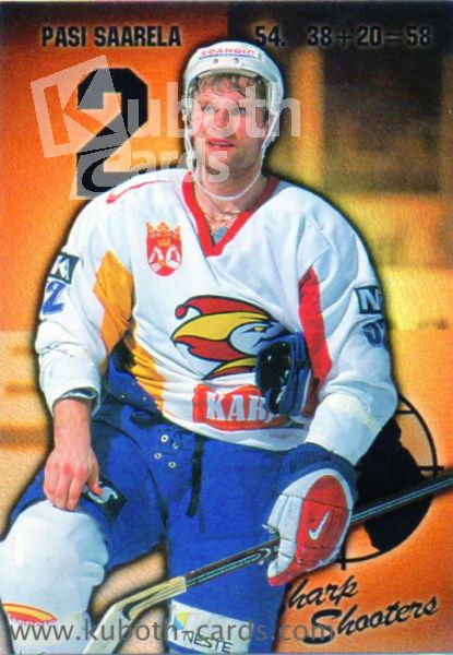 NHL 1999-00 Finnish Cardset - No 159 - Pasi Saarela