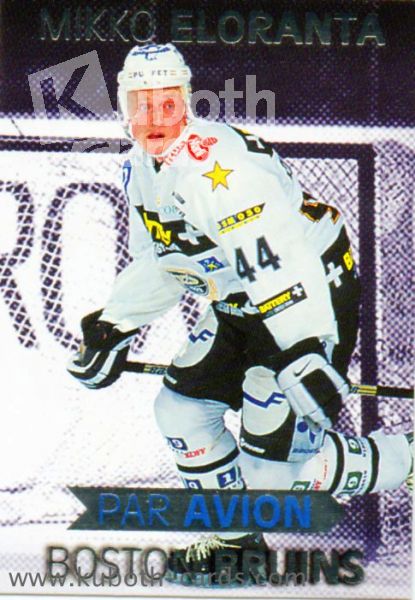 NHL 1999-00 Finnish Cardset Par Avion - No 11 - Mikko Eloranta
