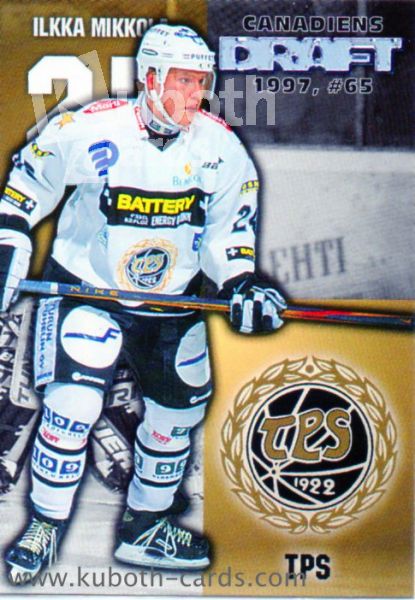 NHL 1999-00 Finnish Cardset - No 135 - Ilkka Mikkola