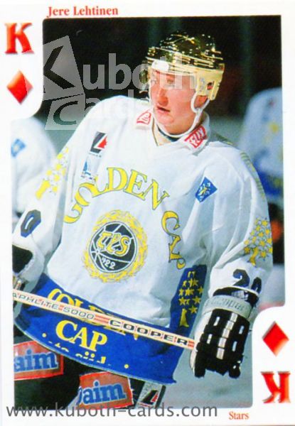 NHL 1999-00 Finnish Cardset Aces High - No DK - Jere Lehtinen