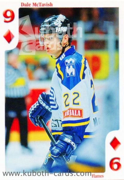 NHL 1999-00 Finnish Cardset Aces High - No D9 - Dale McTavish