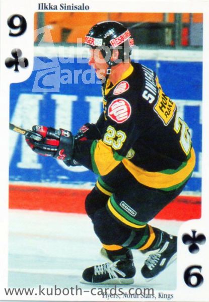 NHL 1999-00 Finnish Cardset Aces High - No C9 - Ilkka Sinisalo