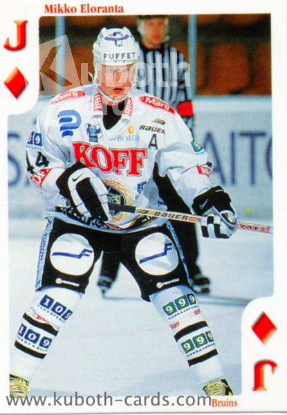 NHL 1999-00 Finnish Cardset Aces High - No DJ - Mikko Eloranta
