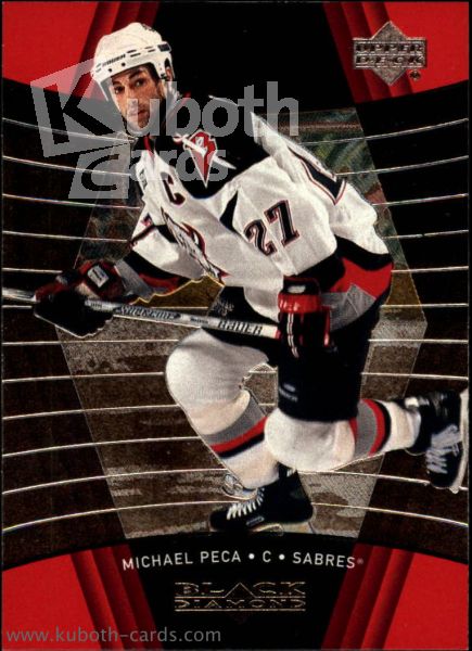 NHL 1999-00 Black Diamond - No 12 - Michael Peca