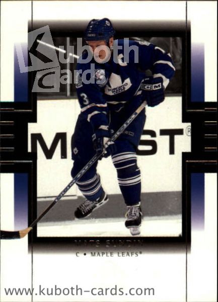 NHL 1999-00 SP Authentic - No 81 - Mats Sundin