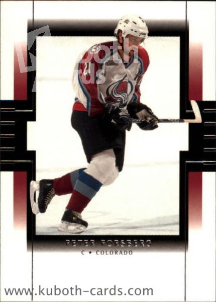 NHL 1999-00 SP Authentic - No 26 - Peter Forsberg