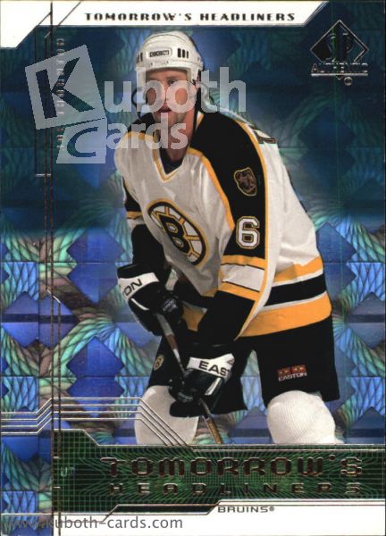 NHL 1999-00 SP Authentic Tomorrow's Headliners - No TH2 - Joe Thornton