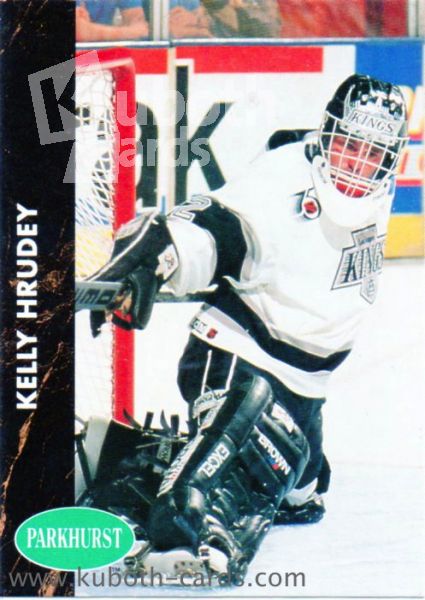 NHL 1991-92 Parkhurst French - No 71 - Kelly Hrudey