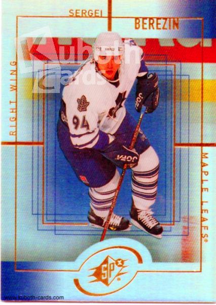 NHL 1999-00 SPx - No 145 - Sergei Berezin