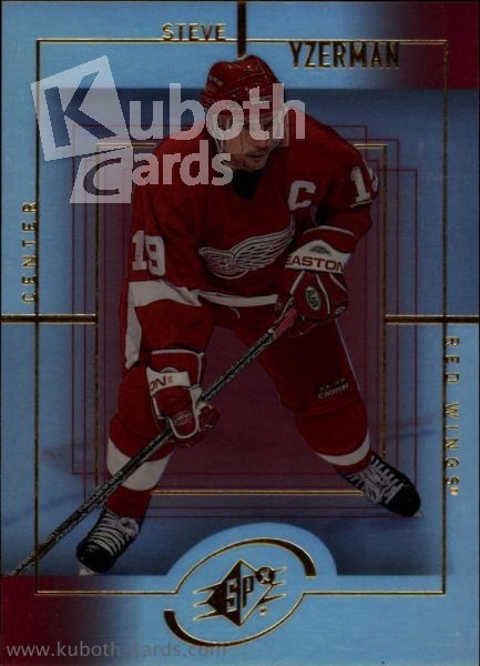 NHL 1999-00 SPx - No 55 - Steve Yzerman