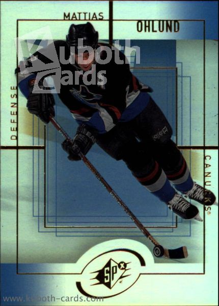 NHL 1999-00 SPx - No 152 - Mattias Ohlund