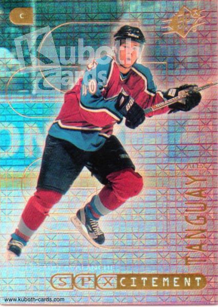 NHL 1999-00 SPx SPXcitement - No X13 - Alex Tanguay