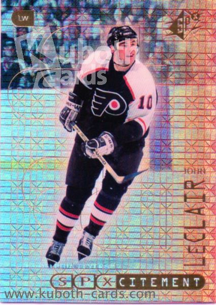 NHL 1999-00 SPx SPXcitement - No X19 - John LeClair