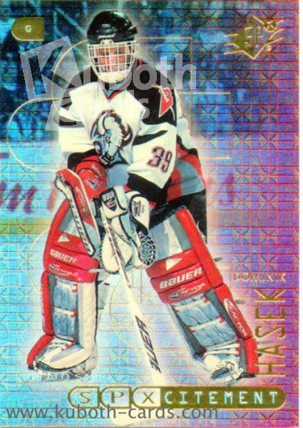 NHL 1999-00 SPx SPXcitement - No X6 - Dominik Hasek