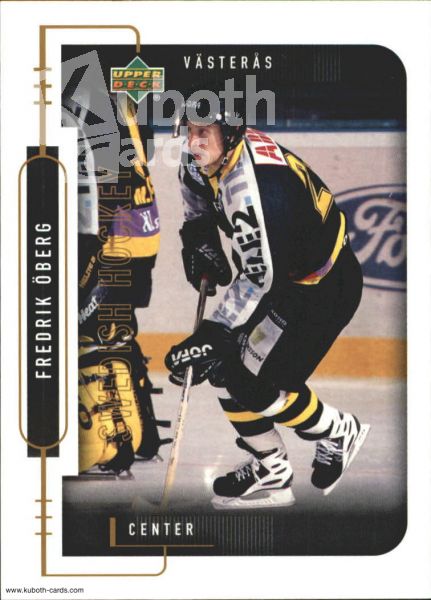 NHL 1999-00 Swedish Upper Deck - No 199 - Fredrik Öberg