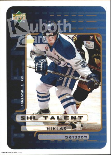 NHL 1999-00 Swedish Upper Deck - No 209 - Niklas Persson