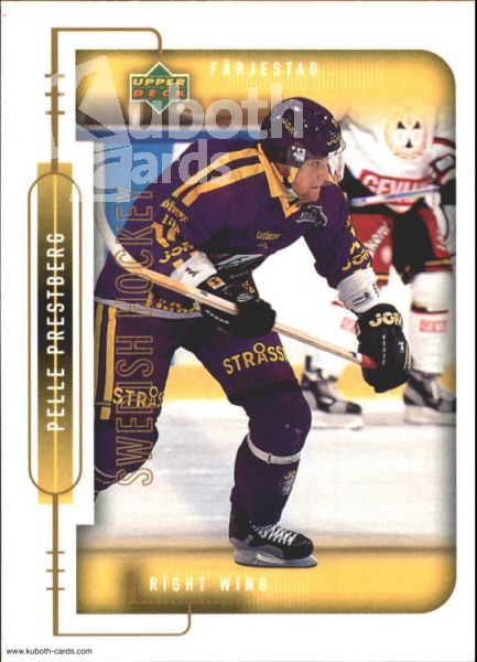 NHL 1999-00 Swedish Upper Deck - No 63 - Pelle Prestberg