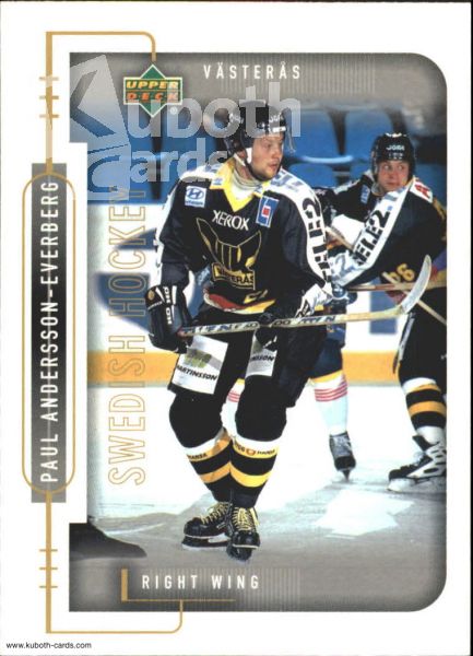 NHL 1999-00 Swedish Upper Deck - No 197 - Andersson-Everberg