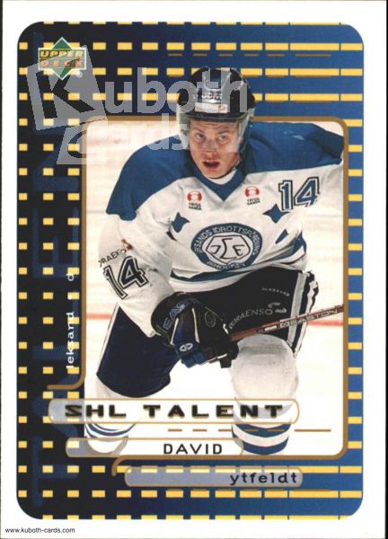 NHL 1999-00 Swedish Upper Deck - No 208 - David Ytfeldt