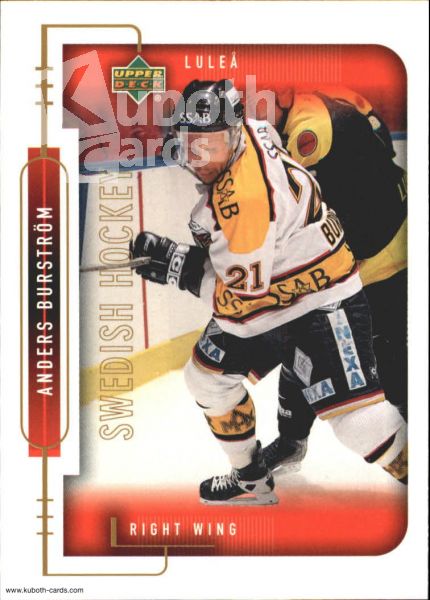 NHL 1999-00 Swedish Upper Deck - No 145 - Anders Burström