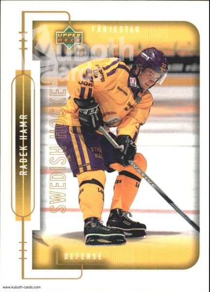 NHL 1999-00 Swedish Upper Deck - No 57 - Radek Hamr